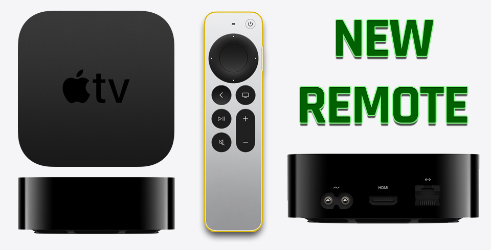 Apple TV 4K With New Remote